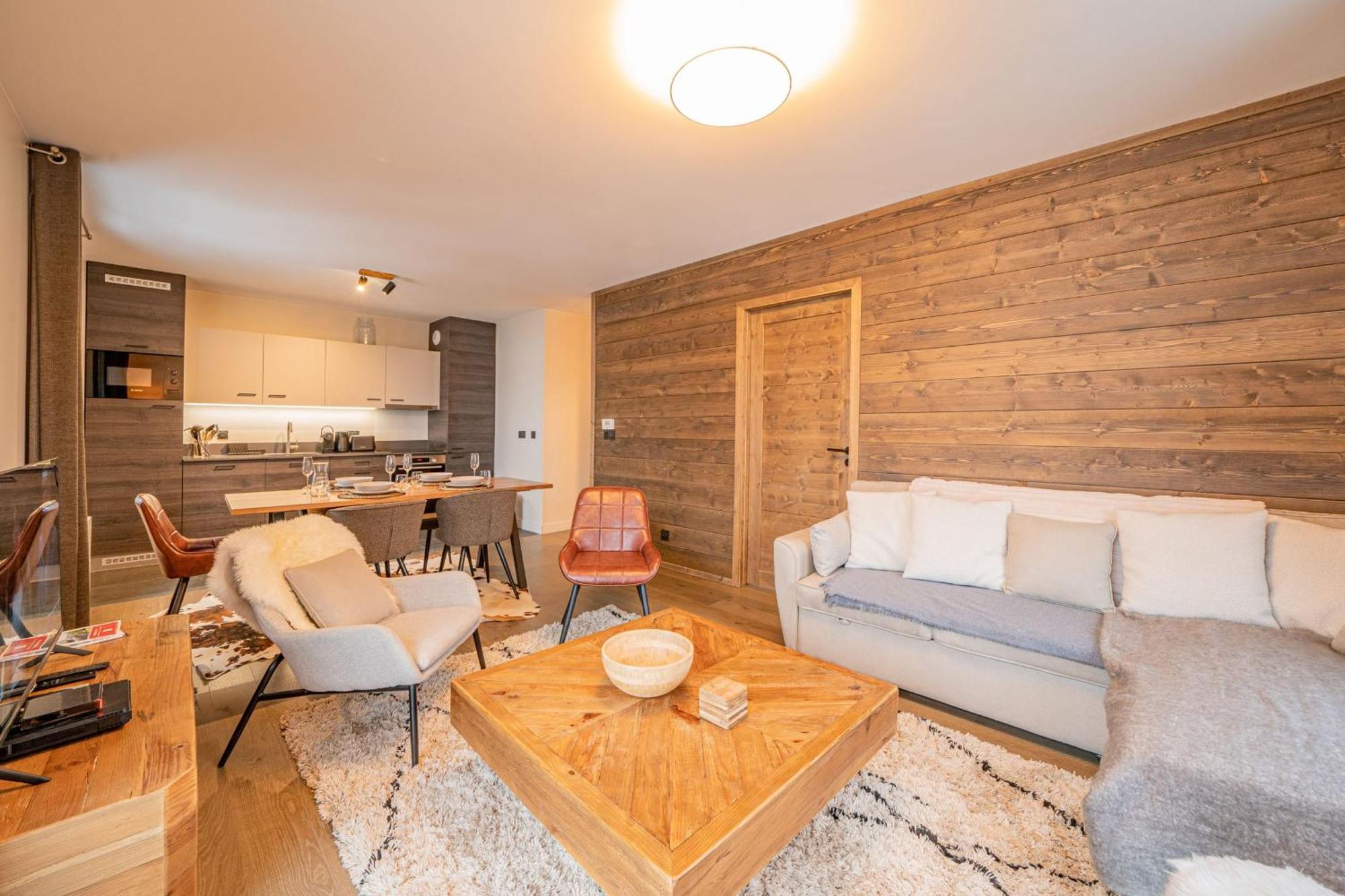 Perle Blanche - Brand New 2 Bedroom Apartment Perfectly Located Шамони Екстериор снимка