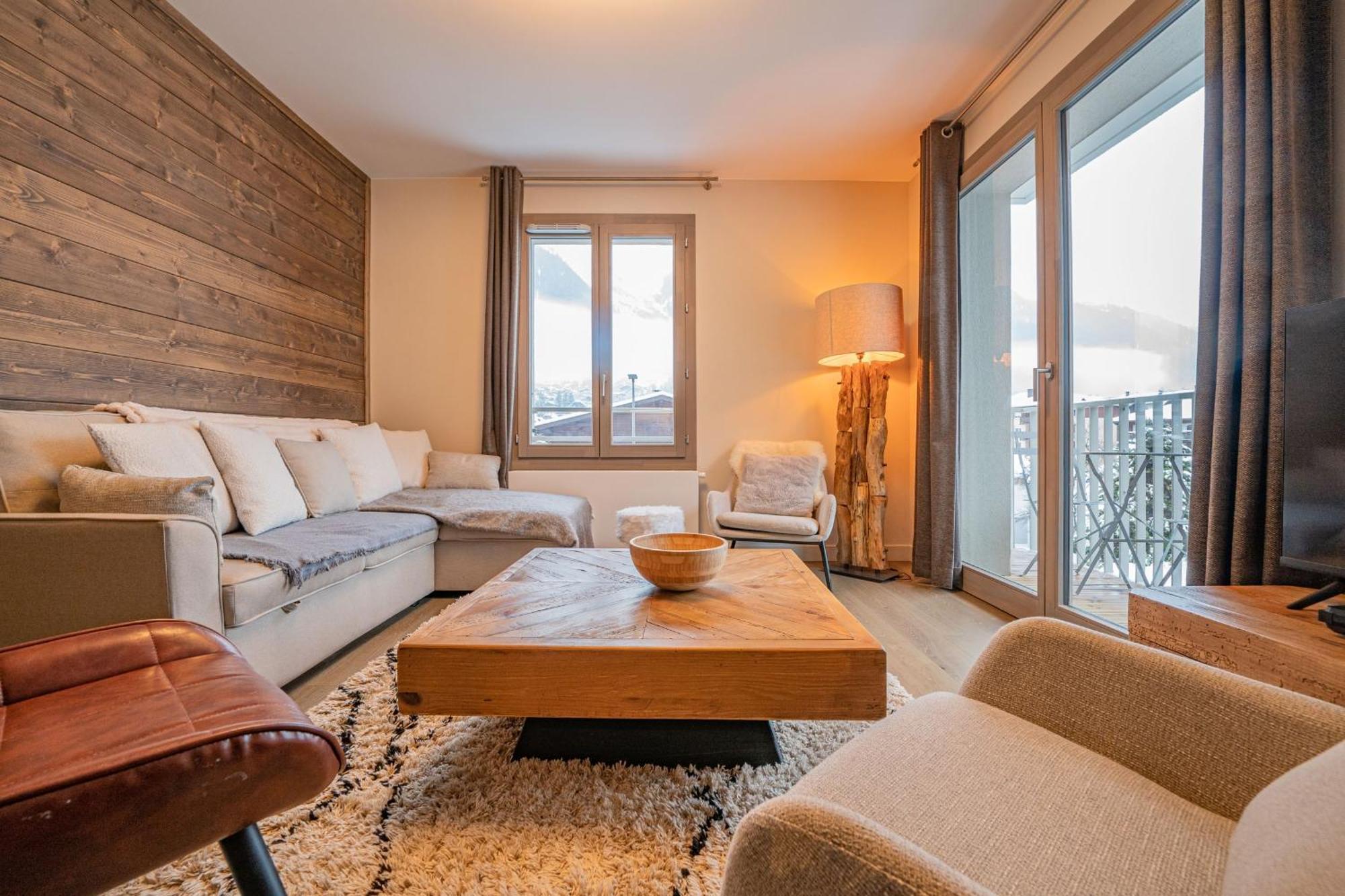 Perle Blanche - Brand New 2 Bedroom Apartment Perfectly Located Шамони Екстериор снимка
